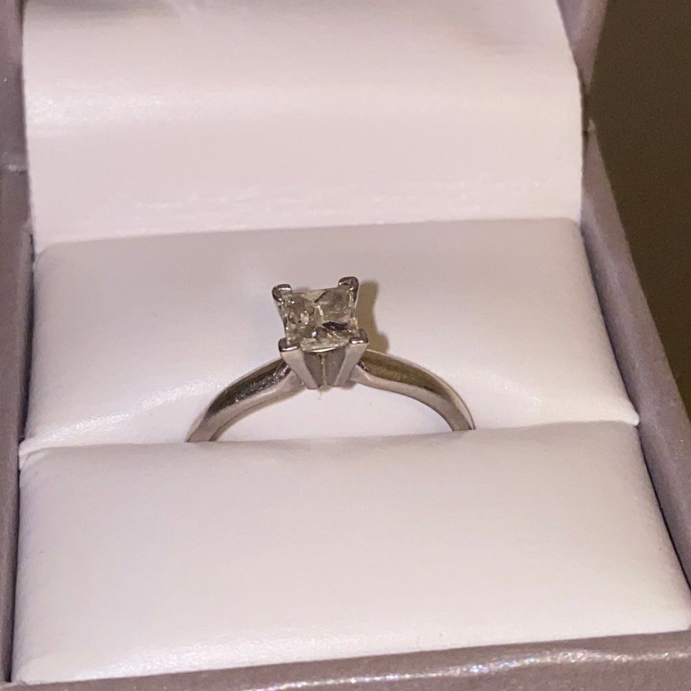 Tradition Diamond Ring .2 CT with White Gold Band